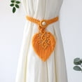 thumbnail image 3 of Curtain Tieback with Tassel Fine Workmanship Home Decor Drapery Buckle Holdback Decor for Office, 3 of 7