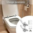 Huhudde Toilet Seats Hinge with Bolts Screw and Nut Top Tightening