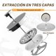 thumbnail image 5 of Prensa Francesa de Acero Inoxidable de 350ML,Cafetera Francesa Portatil con 2 Filtros,1 Cuchara y 1 Cepillo,French Press de Doble Pared,Cafetera y Tetera,Cafetera de &Eacute;mbolo Hacer Caf&ea, 5 of 9