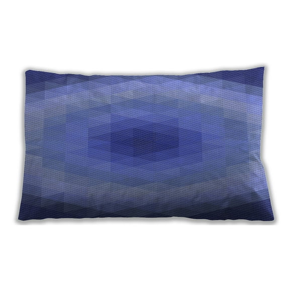 Ahgly Company Indoor Rectangular Contemporary Lumbar Throw Pillow, 13 inch by 19 inch