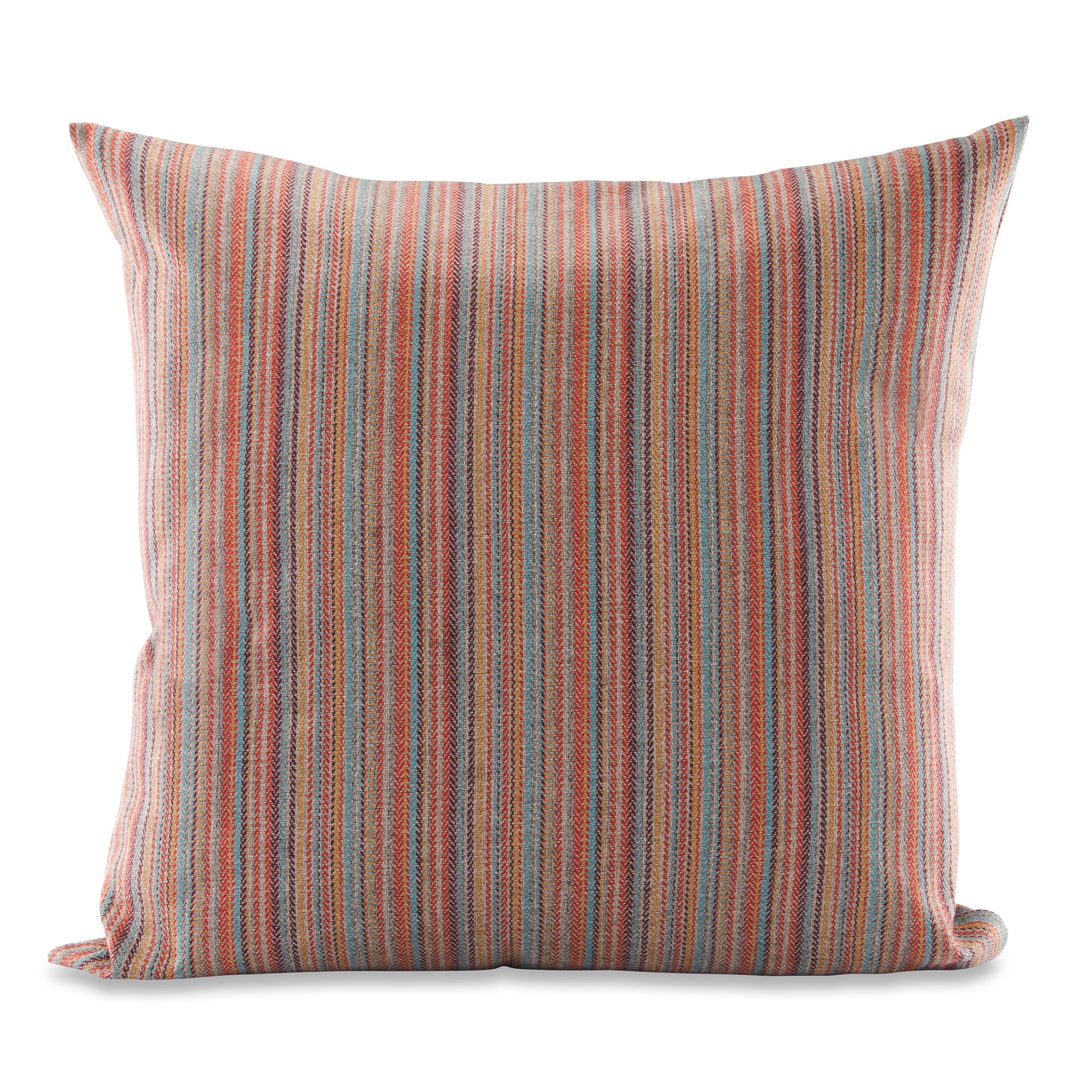 Better Homes & Gardens MultiStripe Herringbone Decorative Throw Pillow