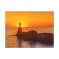 thumbnail image 2 of Sun Lighthouse Sunset Forest Floral Nature Photography Canvas Wall Art for Home Decor Ready-to-Hang, 2 of 18