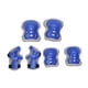 thumbnail image 3 of Modas de de codo de muñeca, juego de equipo de protección para niños, cómodas almohadillas de patinaje de protección preparadas para en Azul, 3 of 8