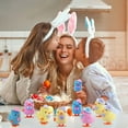 thumbnail image 5 of Paquete de 4 Juguetes Peluche Que Saltan Pascua para Niños Pequeños, Saltando Pollitos, 5 of 5