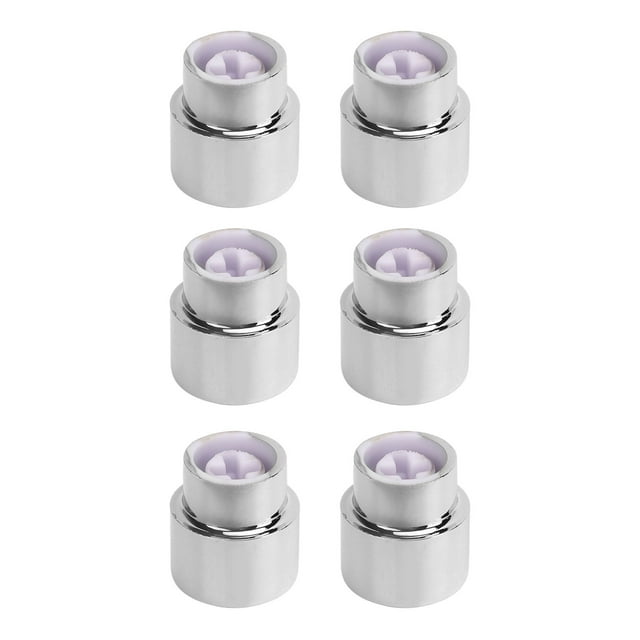 6 Uds Punta De interruptor De barril De Guitarra 5 Redonda Retro Plástico Plateado Perilla De interruptor De Pastilla De Guitarra Eléctrica