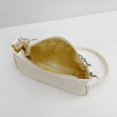 thumbnail image 3 of Bolso pequeño retro para mujer con doble cadena de PU y mariposa (blanco A), 3 of 6