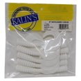 thumbnail image 5 of Kalin's Freshwater 6 in. Mogambo Soft Plastics Fishing Grub, White, Lakes Offshore, 10pk, 5 of 6
