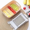 thumbnail image 4 of Dsseng Luncheon Meat Slicer, Multipurpose Stainless Steel Wire Slicer, Egg Fruit Banana Soft Cheese Slicer, Cuts 9 Slices, 4 of 5
