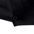 thumbnail image 3 of APEXFWDT Men's V-Neck Cardigan Sweater Long Sleeve Button-Down Knit Outerwear, Casual Layering Jacket,L,Black, 3 of 7