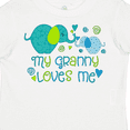 thumbnail image 4 of Inktastic My Granny Loves Me Cute Elephants Boys or Girls Toddler T-Shirt, 4 of 5