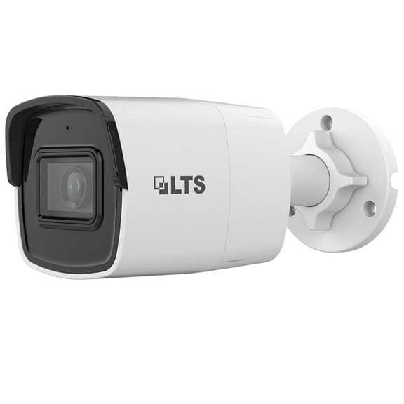 LTS CMIP8342W-MDA IP 4MP 4mm 131ft Built-in Mic Ai WDR CCTV Security Bullet Camera LTCMIP8342W-MDA