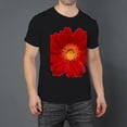 thumbnail image 2 of Large Tops For Men GraphicFlower (2) Printed Tees Summer Everyday Short-Sleeved T Shirts Black or White XS-5XL, 2 of 5