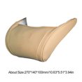 thumbnail image 3 of Almohada de soporte para la cabeza del asiento de coche, almohada de cuero para el cuello del asiento del coche para Tesla modelo 3 X S, 3 of 7