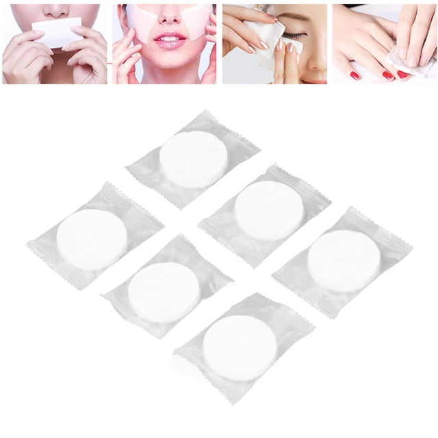Toallas Comprimidas, 6 Piezas Práctica Toalla Comprimida Desechable Altamente Absorbente Portátil Para El Hogar