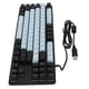 thumbnail image 4 of Teclado mecánico para juegos con interruptor azul, 87 teclas, retroiluminación RGB, teclado mecánico con cable USB para computadora portátil, computadora de escritorio, azul y negro, 4 of 5
