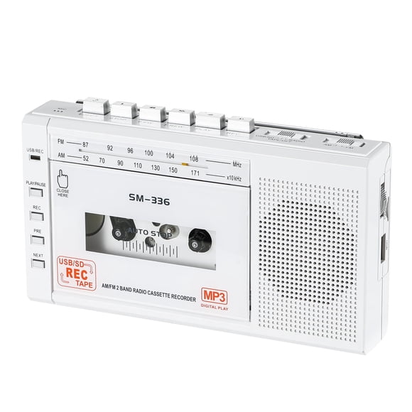 Convertidor de reproductor de casetes a digital FIOLEES USB/SD