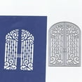 thumbnail image 2 of 1 Pieza Muere Corte Estampado En Relieve Corte Muere Estampado De Puerta Muere Por DIY Álbum De Fotos De Scrapbooking Plantillas Decorativas De Metal Baoblaze DIY Scrapbooking Troqueles de corte, 2 of 8