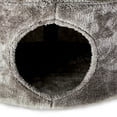 thumbnail image 4 of Vibrant Life 2-Level Medium Cat Condo with Hammock, Gray, 20"H, 4 of 9