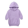 thumbnail image 2 of Esaierr Kids Toddler Girls Hoodies Sweatshirt Spring Fall Hood Mid-Lengt Sweatsuit Baby Long Sleeve Casual Pullover Little Girls Hooded Sweat Top for 1-5Y, 2 of 8