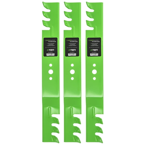LawnRAZOR Toothed Blade for AYP Husqvarna 20 inch 532850972 3 Pack 810-CBL2336D