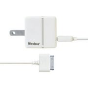 Just Wireless 4257 USB A/C Charger For Apple iPod, Iphone, etc - White