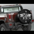 thumbnail image 3 of Custom Compass With World Map Spare Wheel Tire Cover for Suzuki Cardinal Points Of Earth Vehicle Accessories 14" 15" 16" 17", 3 of 5