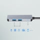 thumbnail image 3 of Adaptador de concentrador usb con 4K 1 USB 3. puerto USB 2.0, equipado con USB3.0, USB 2.0, 4K @ 30 Salida de video, 3 of 9