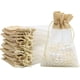 thumbnail image 1 of Bolsitas de organza de yute, 24 unidades, 10 x 15 cm, bolsas de regalo de organza con cordón reutilizable para bodas, joyas, dulces y festivales., 1 of 5