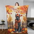 thumbnail image 3 of Happy Thanksgiving Cane Corso Give Thanks Fall Beanie Scarf Welcome Cozy Fleece Blanket Italian Mastiff Dog Lover Gifts Idea Warm Soft Throw Blanket - 00020, 3 of 5