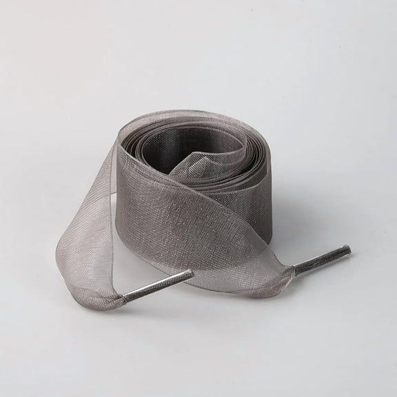 XmhyTop-A 2 Pairs Ribbon Shoe Laces,120*2.3cm Fashion Decorative Sneaker Laces for Shoes,S23