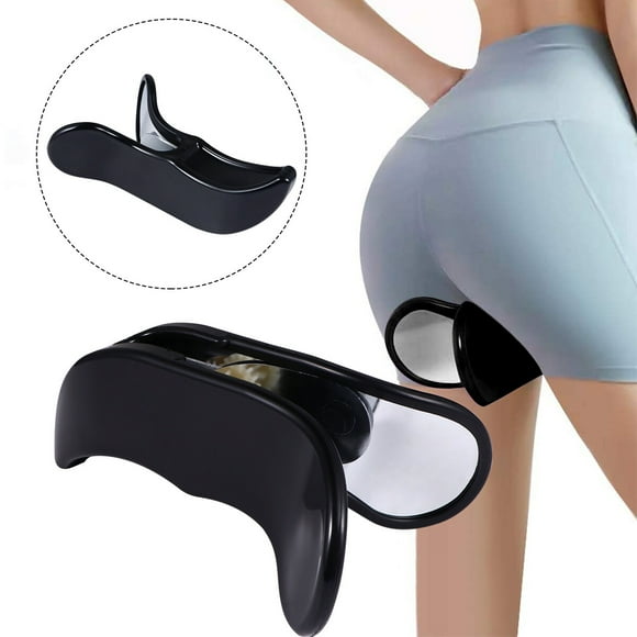 BEADCEST 1Pack Abs Black Hip Trainer Multifunctional Exercise Equipment for Women Home Workout 9.8x6.3in