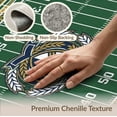 thumbnail image 6 of ODIKA 8'x10' Washable Area Rug Non-Shedding, Easy Care, Endzones Soccer Hockey Shaped Artificial Football Markings Field Playful for King Size Bedroom Under Bed, Master Suite, 6 of 7