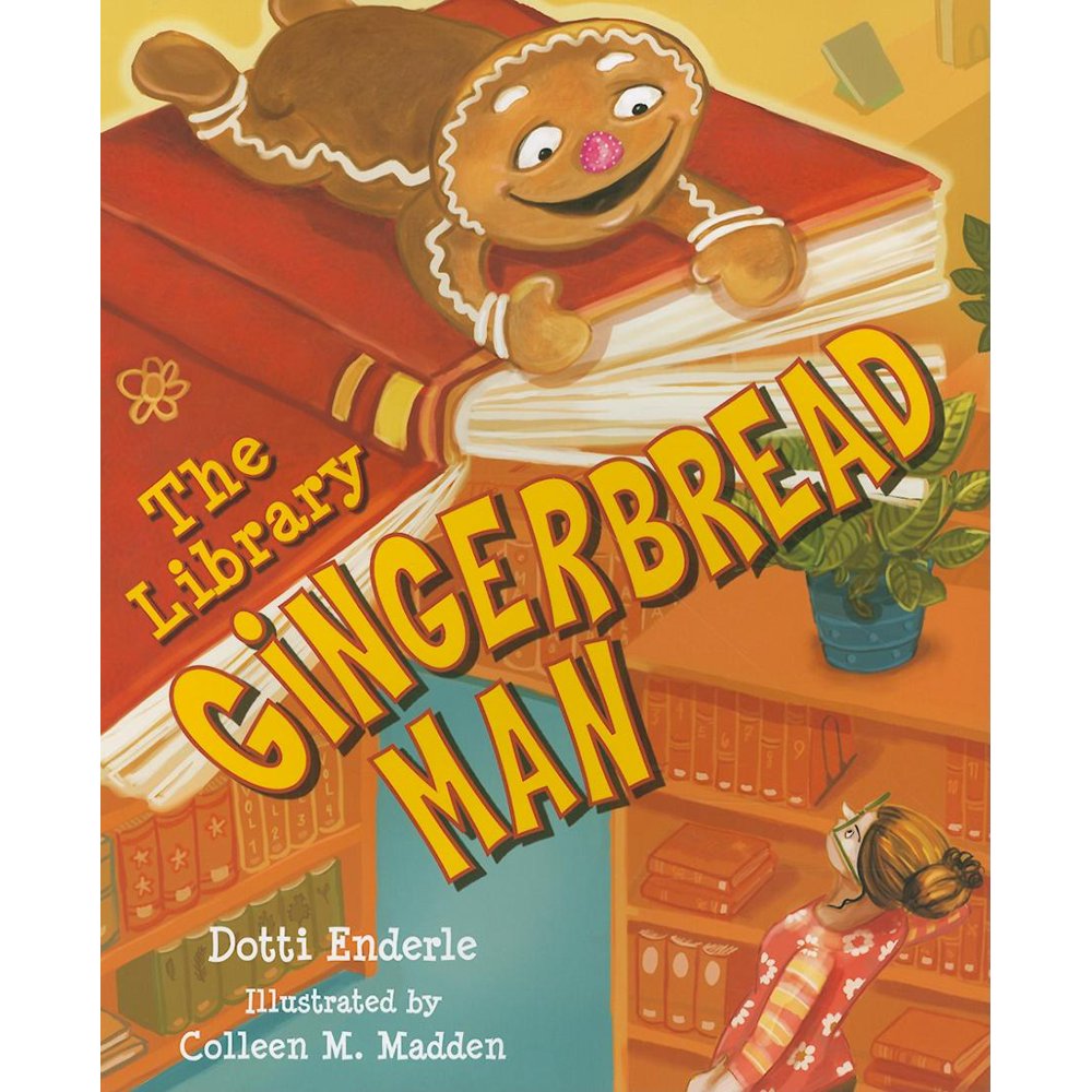 The Library Gingerbread Man (Hardcover)