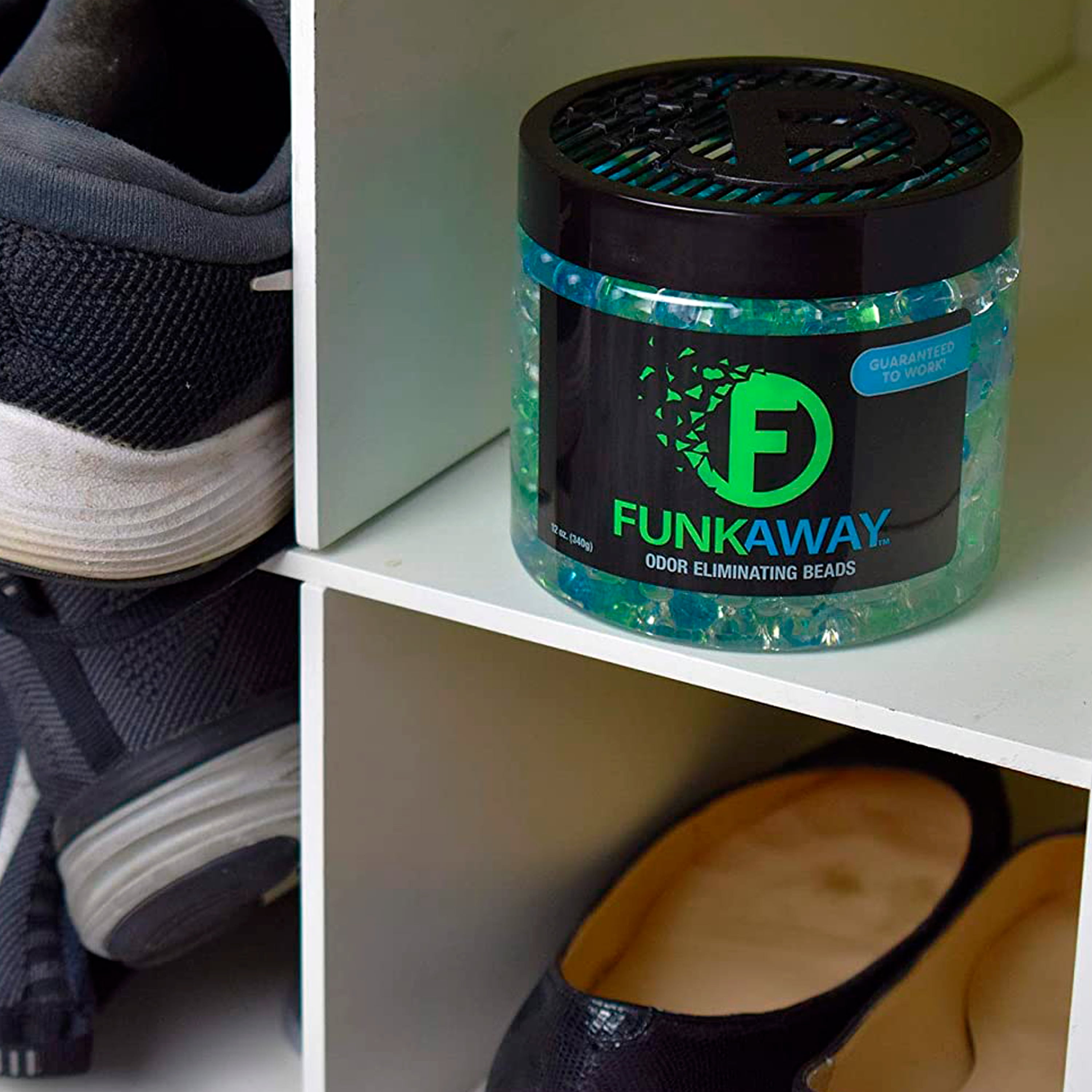 FunkAway Supercharged Odor Eliminating Beads, 12 Ounce