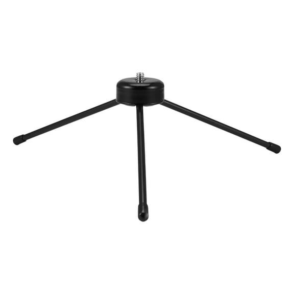 Mini Metal Tripod, Desktop Tripod with 1/4 Inch Screws, Suitable for Projectors and All Cameras