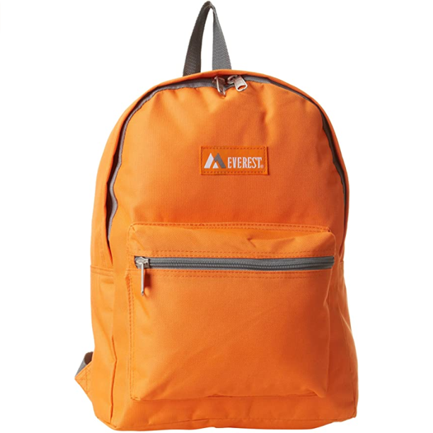 Everest Everest Basic Backpack, Orange