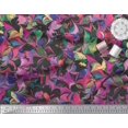 thumbnail image 2 of Soimoi Rayon Fabric Abstract Color Block Print Fabric by the Yard 56 Inch Wide, 2 of 3