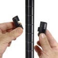 thumbnail image 4 of Nexel 711262 34"H Black Epoxy Post, Steel, 4 Pack, 4 of 4