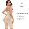 thumbnail image 4 of Women Body Shaper Tummy Control Shapewear Waist Trainer Bodysuit, 4 of 7