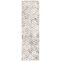 SAFAVIEH Restoration Vintage Delmar Abstract Runner Rug, Beige/Ivory, 2'3" x 8'