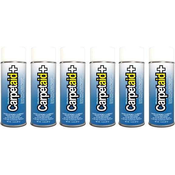 Carpet Aid Spot and Stain Remover, pH Balanced Cleaner for Carpets, Rugs, and Upholstery – Removes Oil, Grease, Ink, Coffee, Pet Urine, and Lipstick