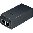 thumbnail image 1 of 12W Injector 24V DC Adapter with Gigabit LAN Port - Black, 1 of 1