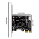 thumbnail image 4 of PC PCI-E a USB 3.0 PCIE Tarjeta controladora expansión Adaptador concentrador PCI 19 pines, 4 of 5