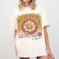 thumbnail image 1 of Comfort Colors Tom Petty Wildflowers T-Shirt - Ivory - L, 1 of 4
