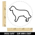 thumbnail image 2 of Golden Retriever Dog Outline Rubber Stamp for Scrapbooking Crafting Stamping - Small 3/4 Inch, 2 of 7