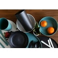 thumbnail image 6 of (2 pack) Mainstays Aqua Slate 38-Ounce Eco-Friendly Recycled Plastic Round Dinner Bowl, 6 of 11