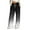 Black, variant on Gradient Color Wide-Leg Pants for Women Elastic High Waist Drawstring Trendy Comfy Pants Sports Casual Trousers XXL