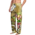 thumbnail image 2 of Fotbe Watercolor Canary Bird Men's Pajama Pants,Sleepwear Pants,Pj Bottoms Drawstring And Pockets-Small, 2 of 9