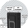 thumbnail image 2 of Bocina Bluetooth Bumpboxx Retro Pager Premium resistente al agua, 2 of 7