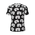 thumbnail image 5 of Wukai Cool Car Print Men's Short-Sleeved Mesh T-Shirt,Quick-Dry Short Sleeve Workout T-Shirt-Small, 5 of 8